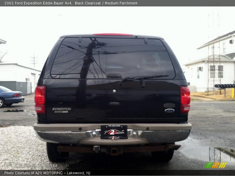 Black Clearcoat / Medium Parchment 2001 Ford Expedition Eddie Bauer 4x4