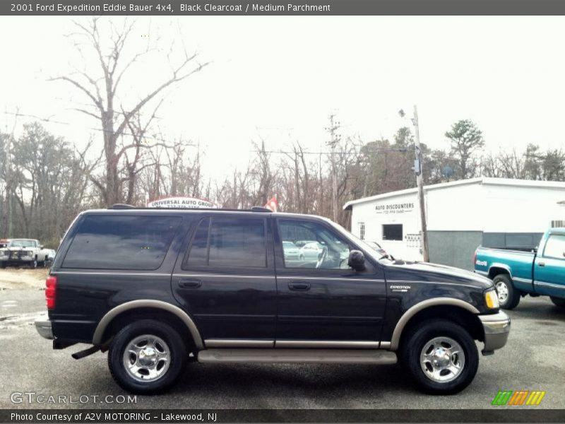 Black Clearcoat / Medium Parchment 2001 Ford Expedition Eddie Bauer 4x4