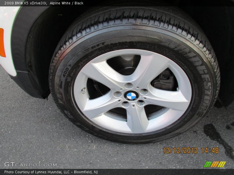 Alpine White / Black 2009 BMW X5 xDrive30i