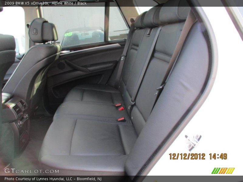 Alpine White / Black 2009 BMW X5 xDrive30i