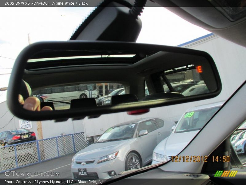 Alpine White / Black 2009 BMW X5 xDrive30i