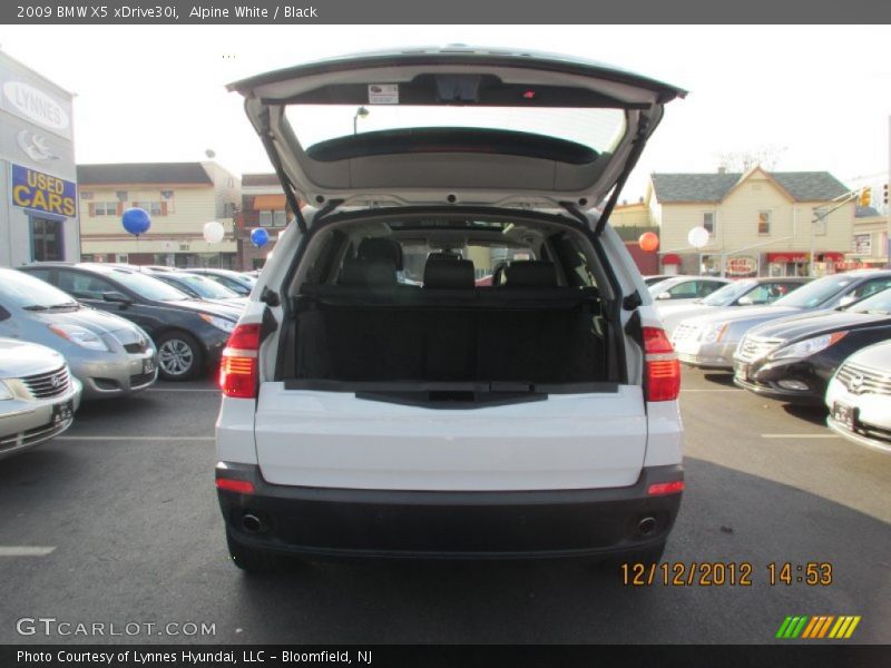 Alpine White / Black 2009 BMW X5 xDrive30i