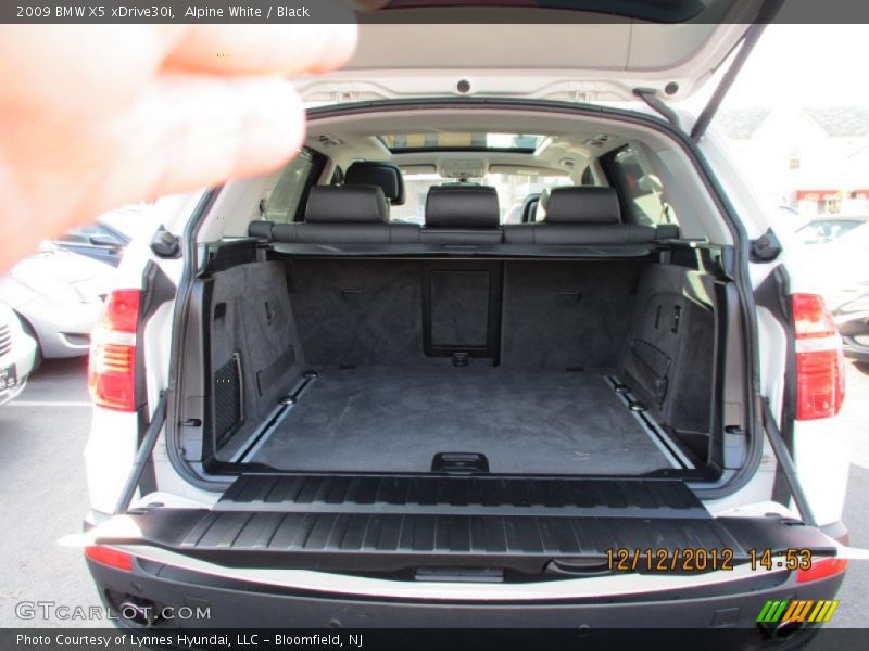 Alpine White / Black 2009 BMW X5 xDrive30i