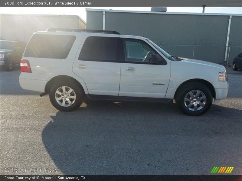 White Suede / Camel 2008 Ford Expedition XLT