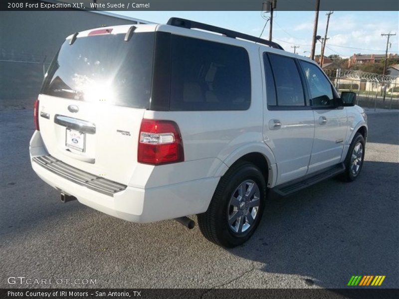 White Suede / Camel 2008 Ford Expedition XLT