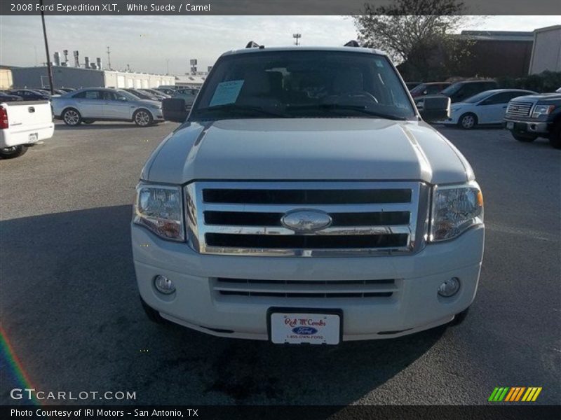 White Suede / Camel 2008 Ford Expedition XLT