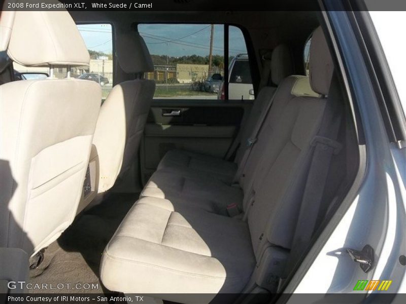 White Suede / Camel 2008 Ford Expedition XLT