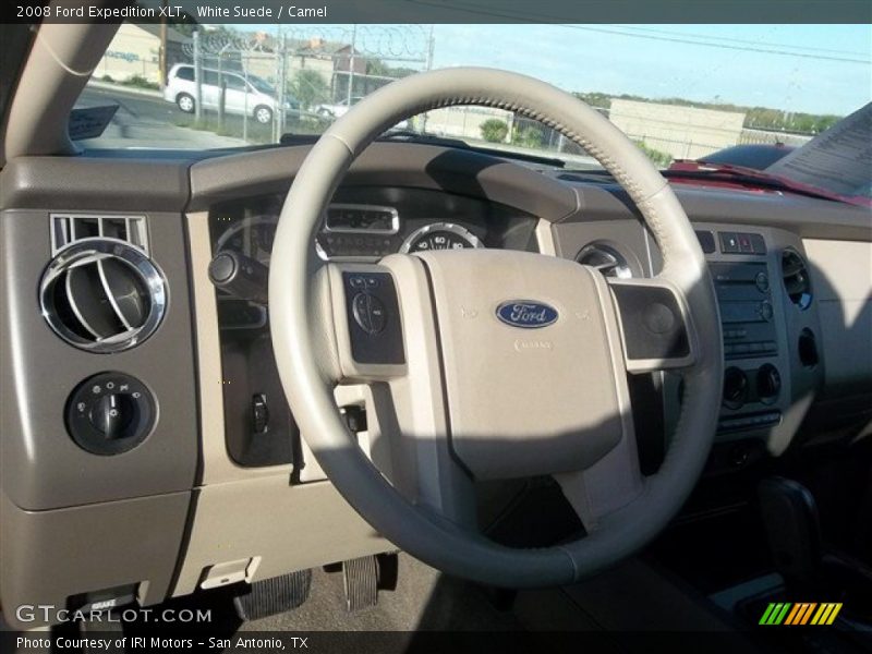 White Suede / Camel 2008 Ford Expedition XLT