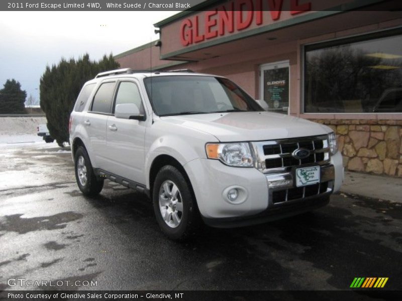 White Suede / Charcoal Black 2011 Ford Escape Limited 4WD
