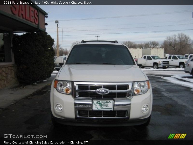 White Suede / Charcoal Black 2011 Ford Escape Limited 4WD