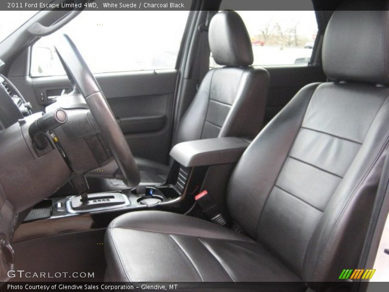 White Suede / Charcoal Black 2011 Ford Escape Limited 4WD