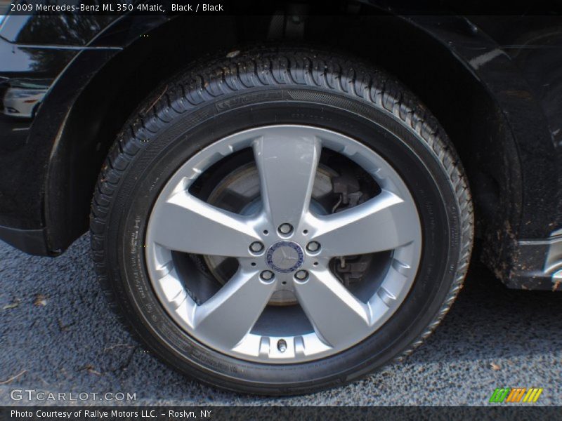 Black / Black 2009 Mercedes-Benz ML 350 4Matic