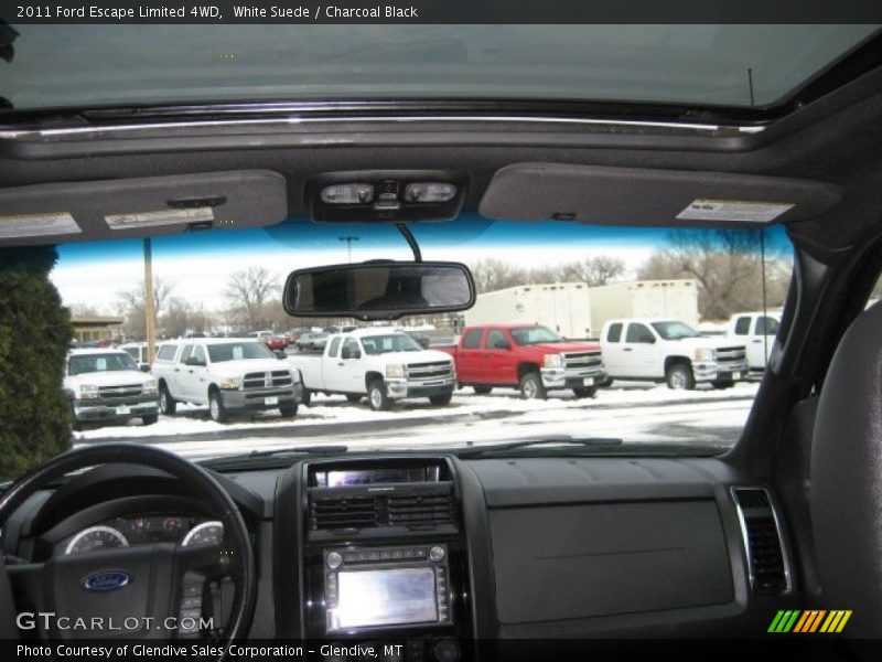 White Suede / Charcoal Black 2011 Ford Escape Limited 4WD