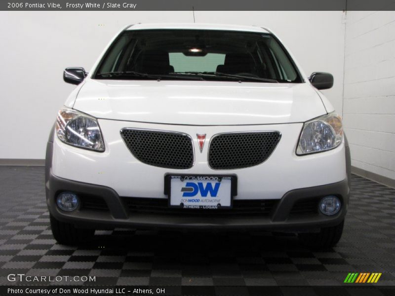 Frosty White / Slate Gray 2006 Pontiac Vibe