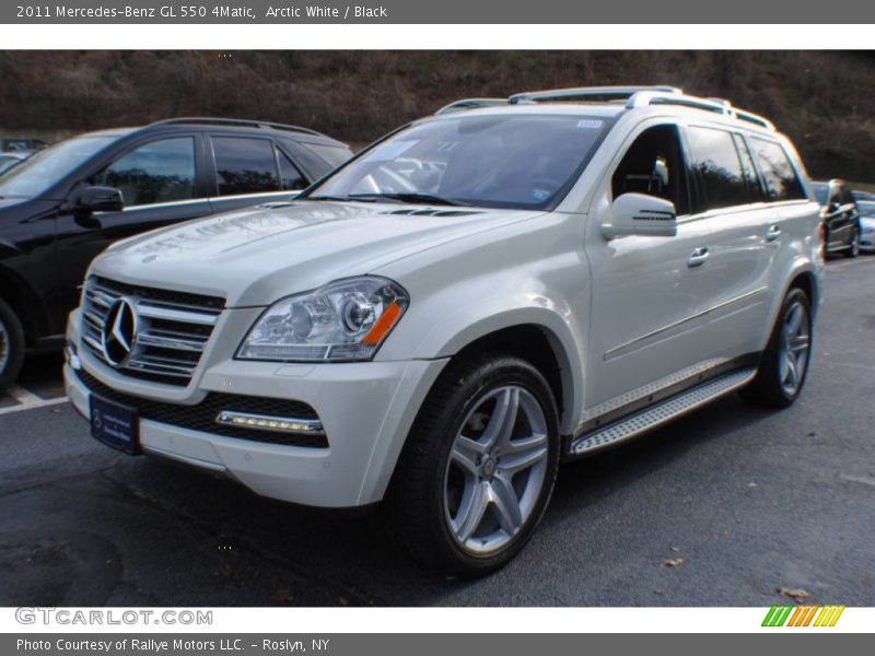 Arctic White / Black 2011 Mercedes-Benz GL 550 4Matic