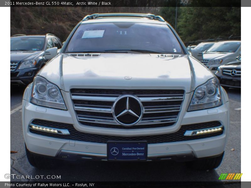 Arctic White / Black 2011 Mercedes-Benz GL 550 4Matic