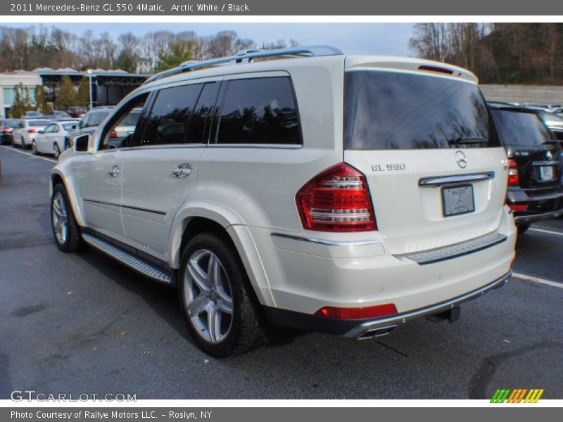 Arctic White / Black 2011 Mercedes-Benz GL 550 4Matic