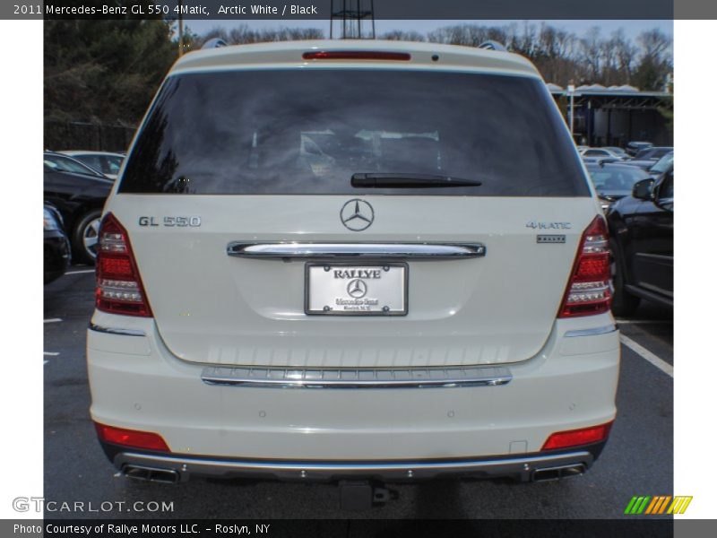 Arctic White / Black 2011 Mercedes-Benz GL 550 4Matic