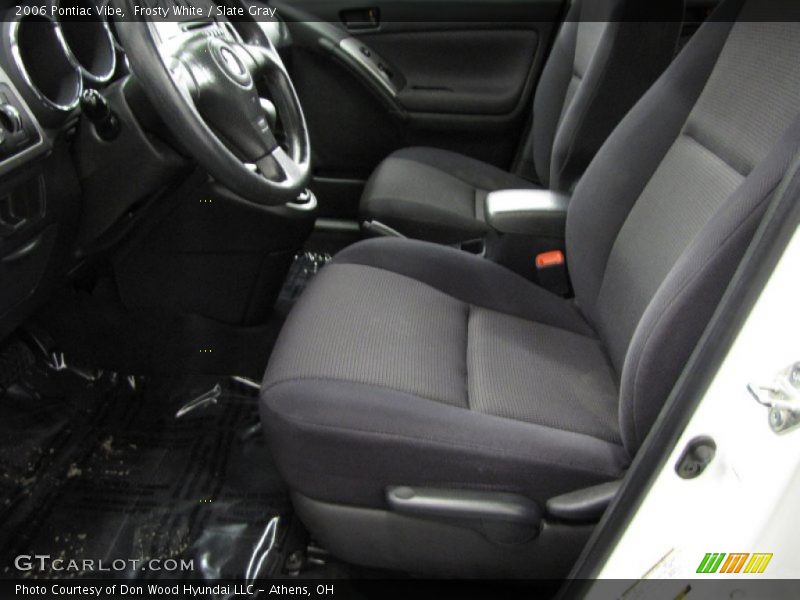 Frosty White / Slate Gray 2006 Pontiac Vibe