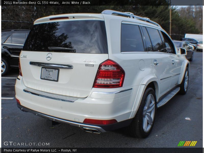 Arctic White / Black 2011 Mercedes-Benz GL 550 4Matic