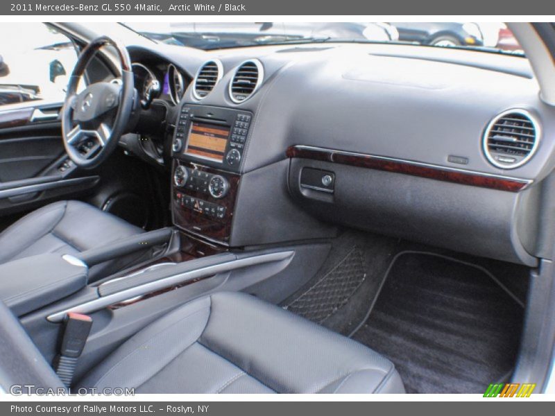 Arctic White / Black 2011 Mercedes-Benz GL 550 4Matic