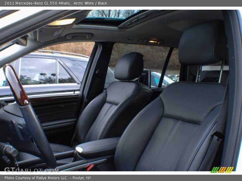 Arctic White / Black 2011 Mercedes-Benz GL 550 4Matic
