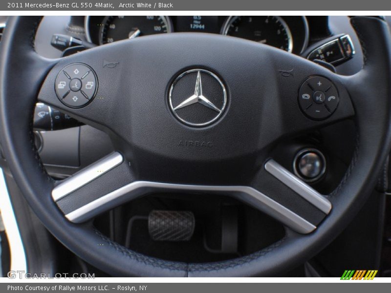Arctic White / Black 2011 Mercedes-Benz GL 550 4Matic