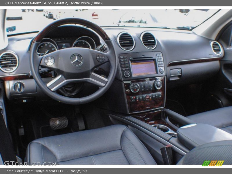 Arctic White / Black 2011 Mercedes-Benz GL 550 4Matic