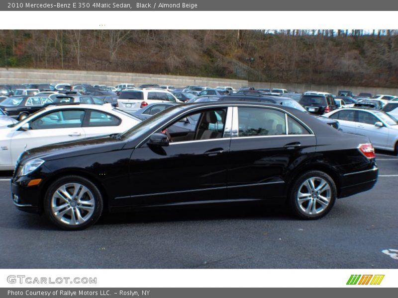 Black / Almond Beige 2010 Mercedes-Benz E 350 4Matic Sedan