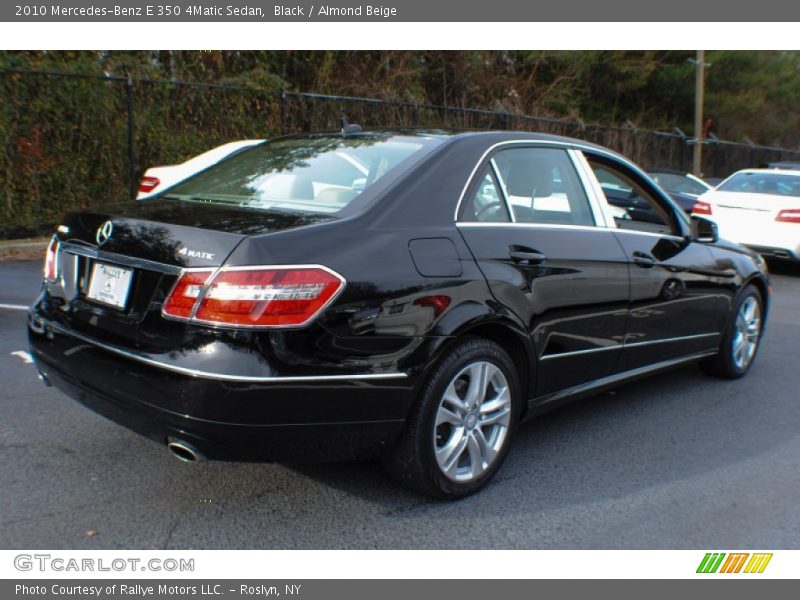 Black / Almond Beige 2010 Mercedes-Benz E 350 4Matic Sedan