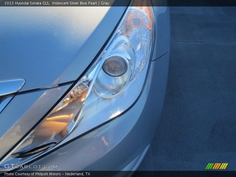 Iridescent Silver Blue Pearl / Gray 2013 Hyundai Sonata GLS