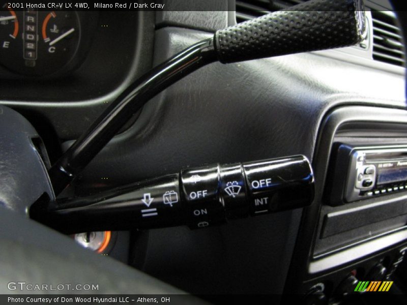 Milano Red / Dark Gray 2001 Honda CR-V LX 4WD