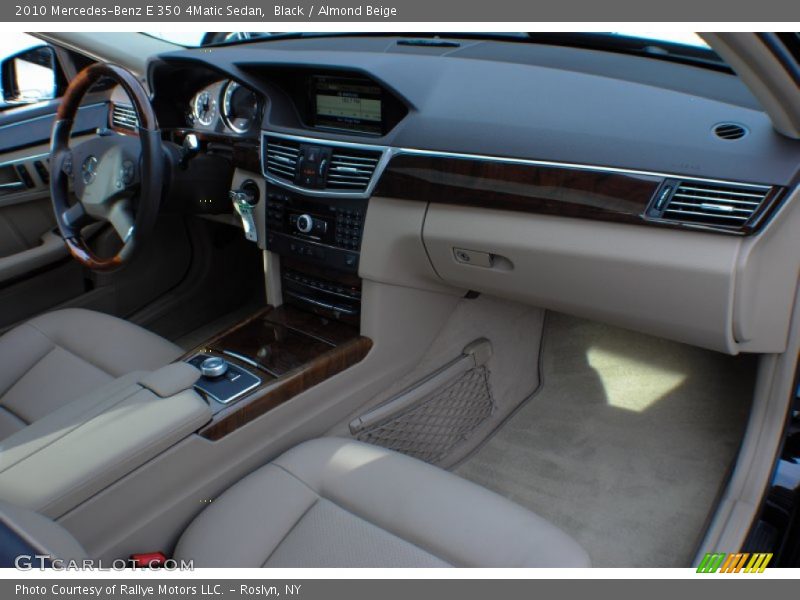 Black / Almond Beige 2010 Mercedes-Benz E 350 4Matic Sedan