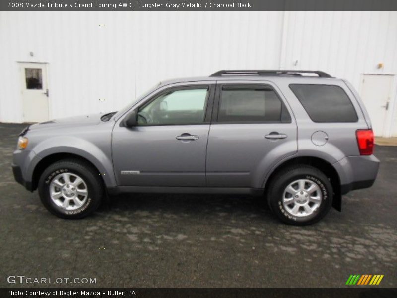 Tungsten Gray Metallic / Charcoal Black 2008 Mazda Tribute s Grand Touring 4WD