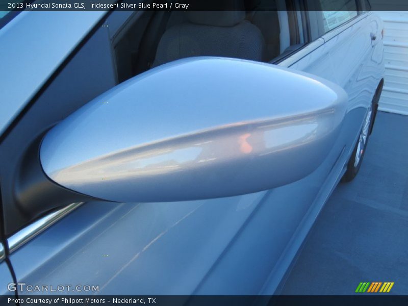 Iridescent Silver Blue Pearl / Gray 2013 Hyundai Sonata GLS
