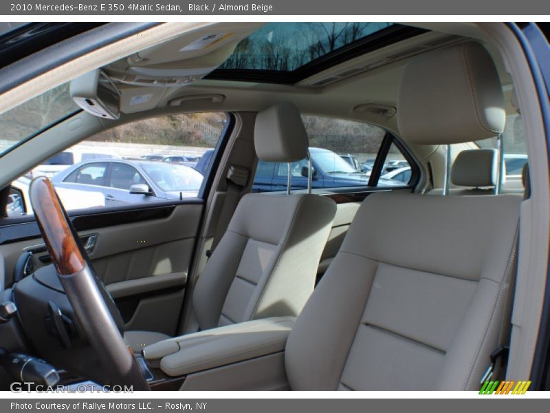 Black / Almond Beige 2010 Mercedes-Benz E 350 4Matic Sedan
