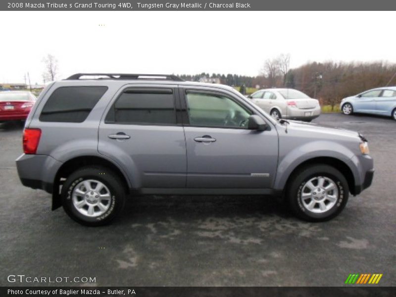 Tungsten Gray Metallic / Charcoal Black 2008 Mazda Tribute s Grand Touring 4WD