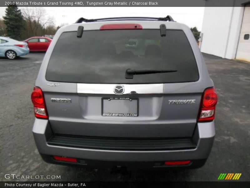Tungsten Gray Metallic / Charcoal Black 2008 Mazda Tribute s Grand Touring 4WD