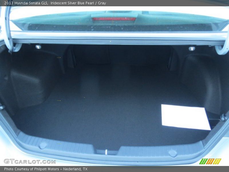 Iridescent Silver Blue Pearl / Gray 2013 Hyundai Sonata GLS