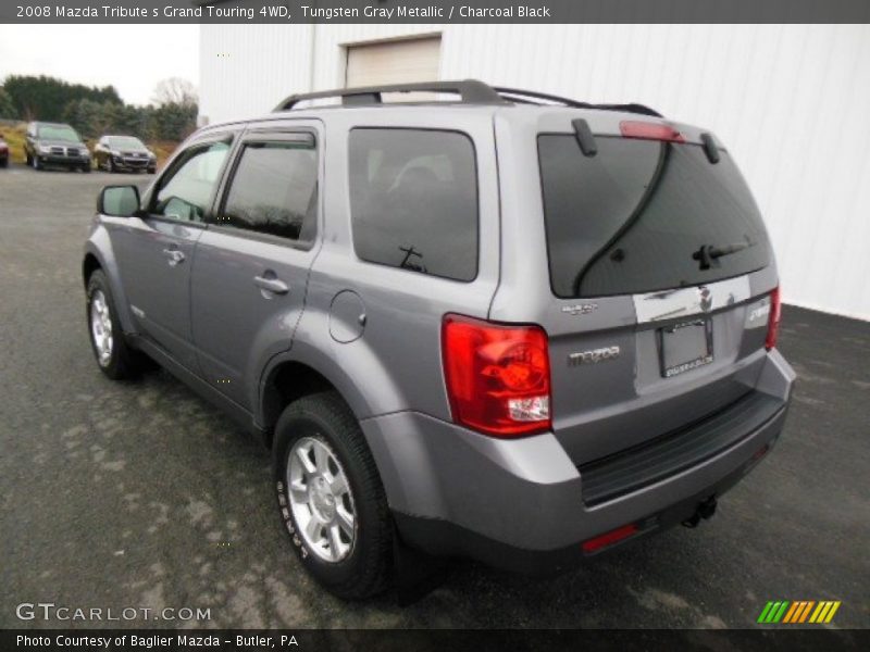 Tungsten Gray Metallic / Charcoal Black 2008 Mazda Tribute s Grand Touring 4WD