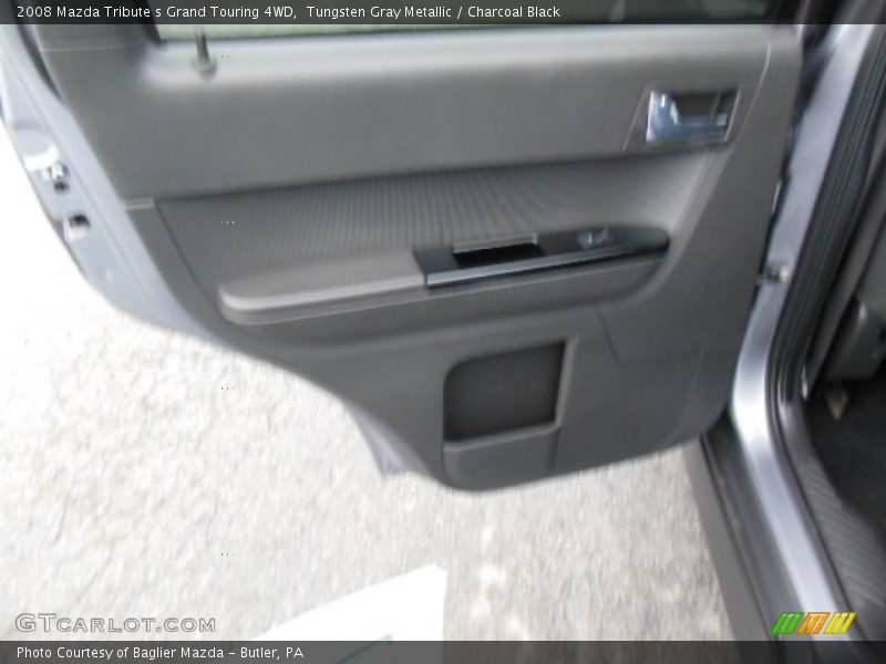 Tungsten Gray Metallic / Charcoal Black 2008 Mazda Tribute s Grand Touring 4WD