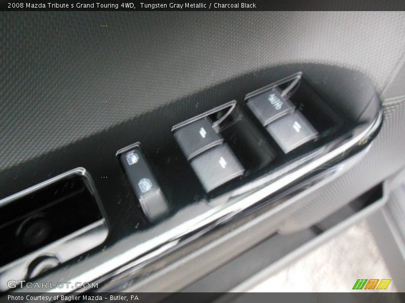 Tungsten Gray Metallic / Charcoal Black 2008 Mazda Tribute s Grand Touring 4WD