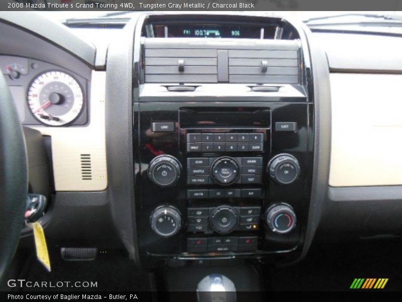 Tungsten Gray Metallic / Charcoal Black 2008 Mazda Tribute s Grand Touring 4WD