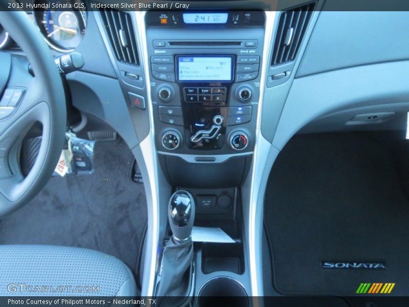 Iridescent Silver Blue Pearl / Gray 2013 Hyundai Sonata GLS
