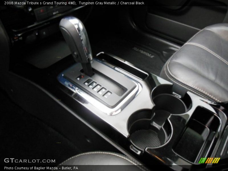 Tungsten Gray Metallic / Charcoal Black 2008 Mazda Tribute s Grand Touring 4WD