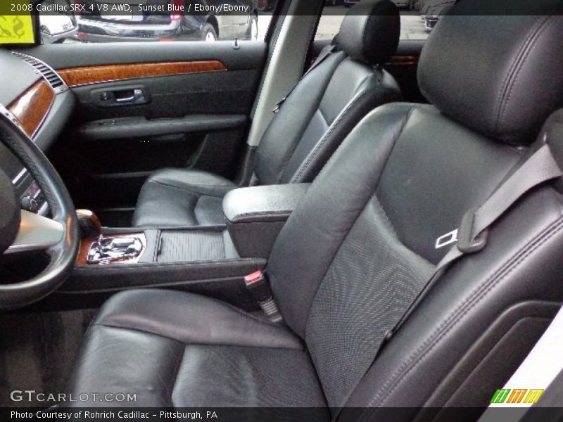 Front Seat of 2008 SRX 4 V8 AWD