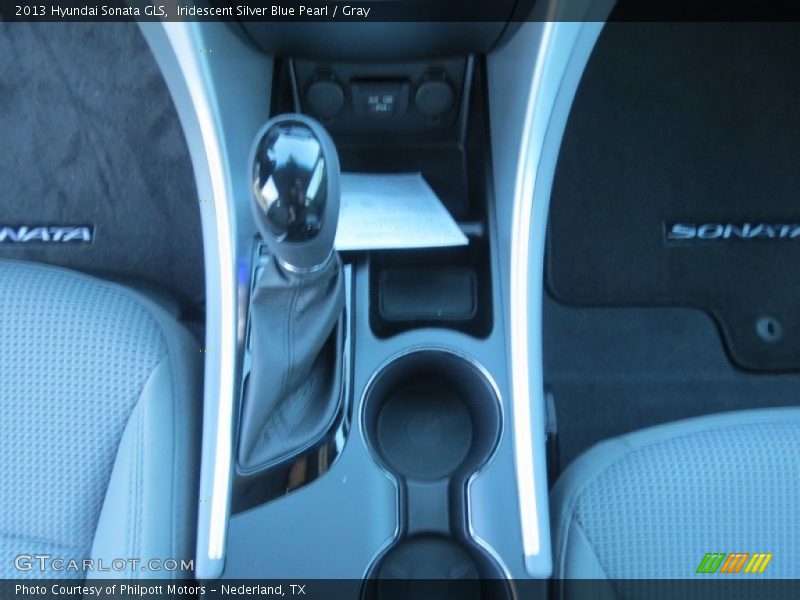 Iridescent Silver Blue Pearl / Gray 2013 Hyundai Sonata GLS
