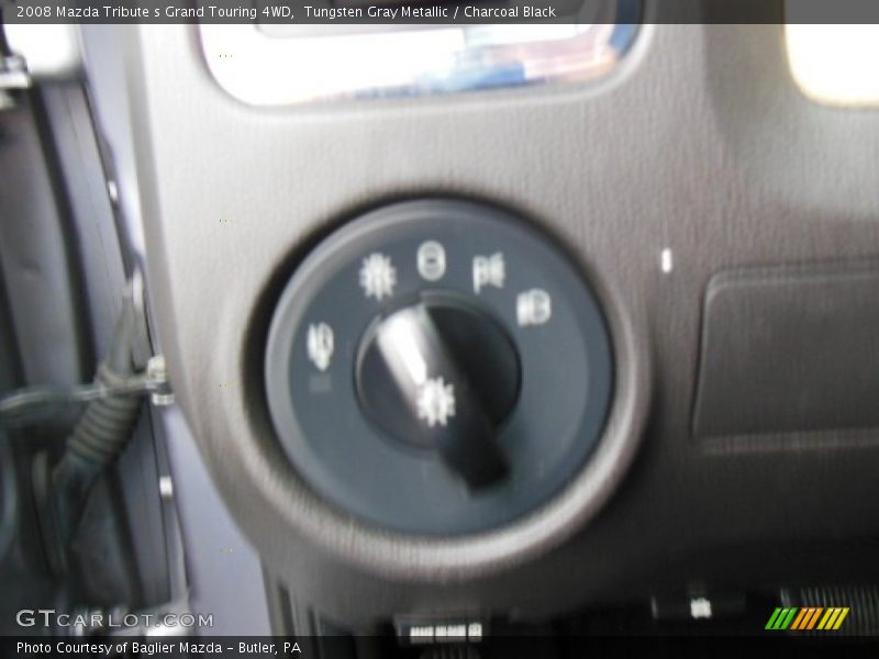 Tungsten Gray Metallic / Charcoal Black 2008 Mazda Tribute s Grand Touring 4WD