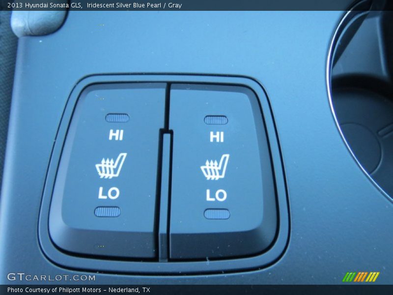 Iridescent Silver Blue Pearl / Gray 2013 Hyundai Sonata GLS