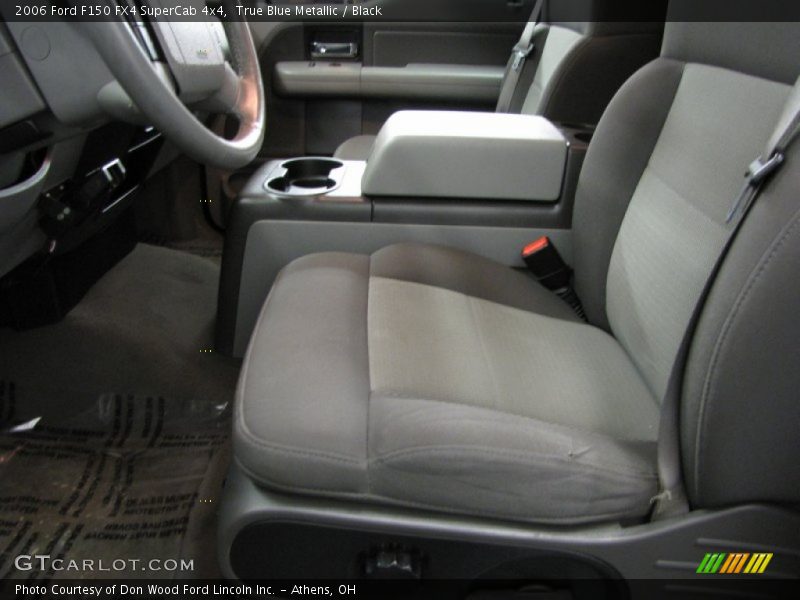 True Blue Metallic / Black 2006 Ford F150 FX4 SuperCab 4x4